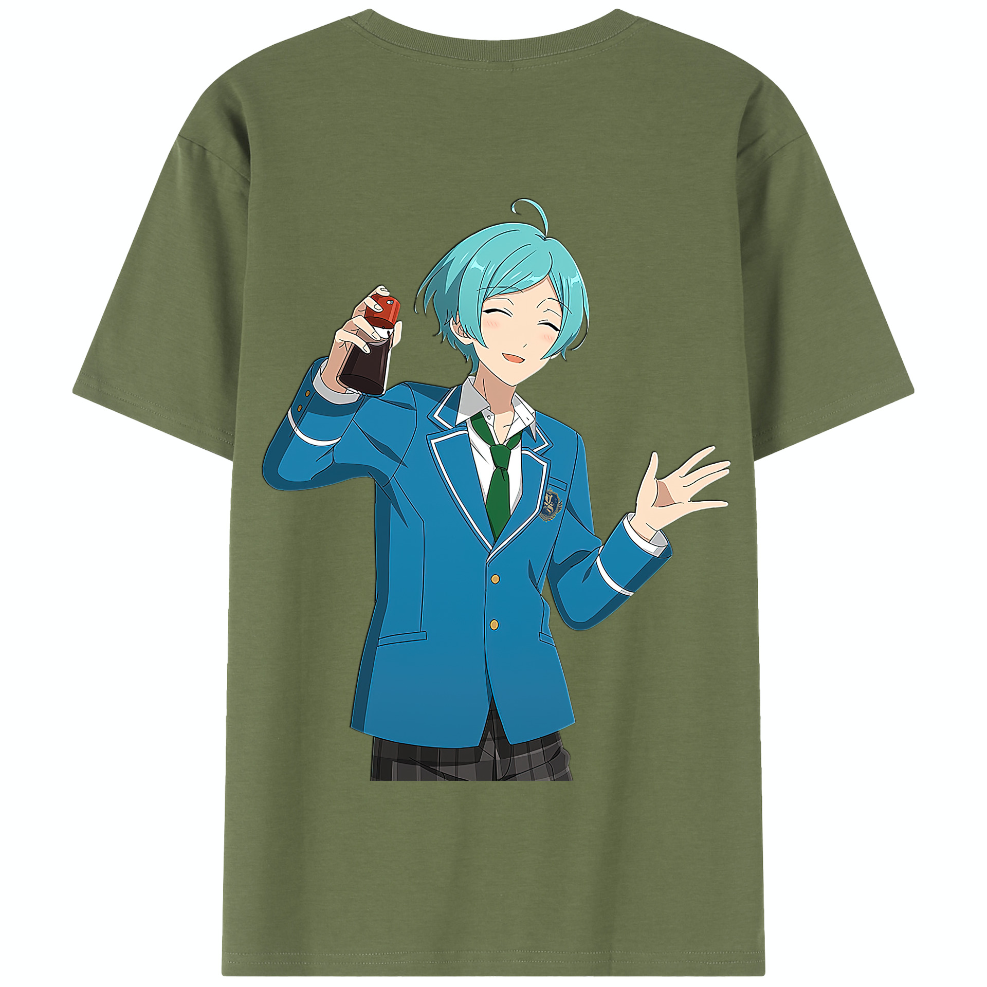 （画像用） あんさんぶるスターズ! Ensemble Stars 綿100％半袖Tシャツ（背面プリント）